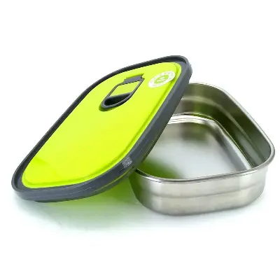 Picture of Lunch Box Tedemel Rectangle Stainless Steel Vacuum Food Container  (Small size)