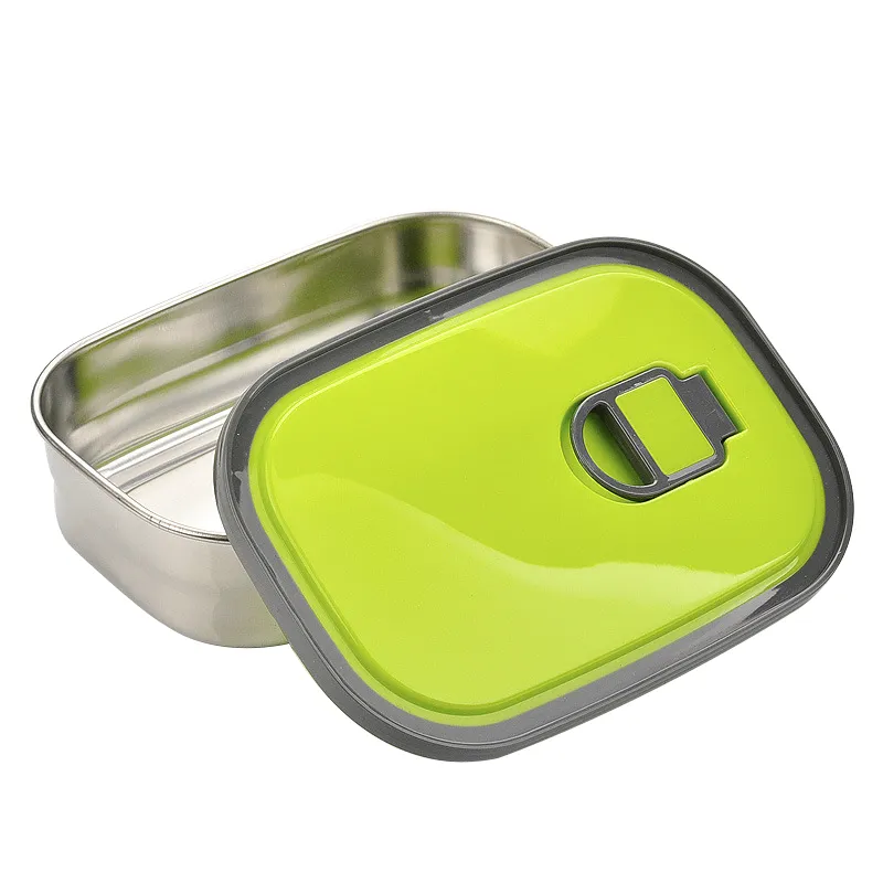 Picture of Lunch Box Tedemel Rectangle Stainless Steel Vacuum Food Containe (Medium size)