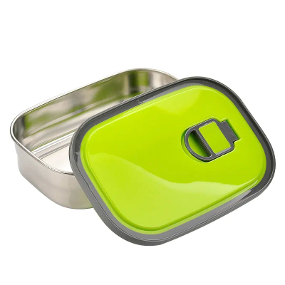 Picture of Lunch Box Tedemel Rectangle Stainless Steel Vacuum Food Containe (Medium size)