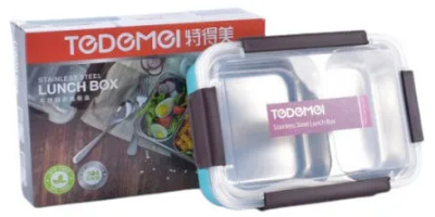 Picture of Tedemei Stainless Steel Insulated Tiffin Lunch Box