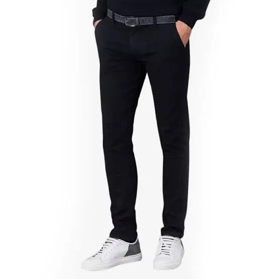 Picture of Men's Gabardine Pant (Black Color)
