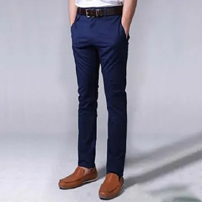 Picture of Men's Gabardine Pant (Navy Color)