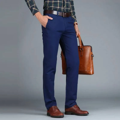 Picture of Men's Gabardine Pant (Navy Color)