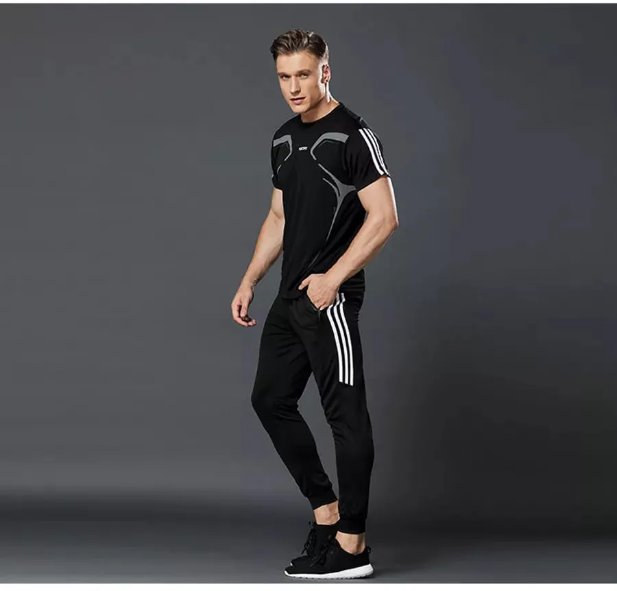 Picture of Stylish Sports T-Shirt & Trouser (2pc Set)