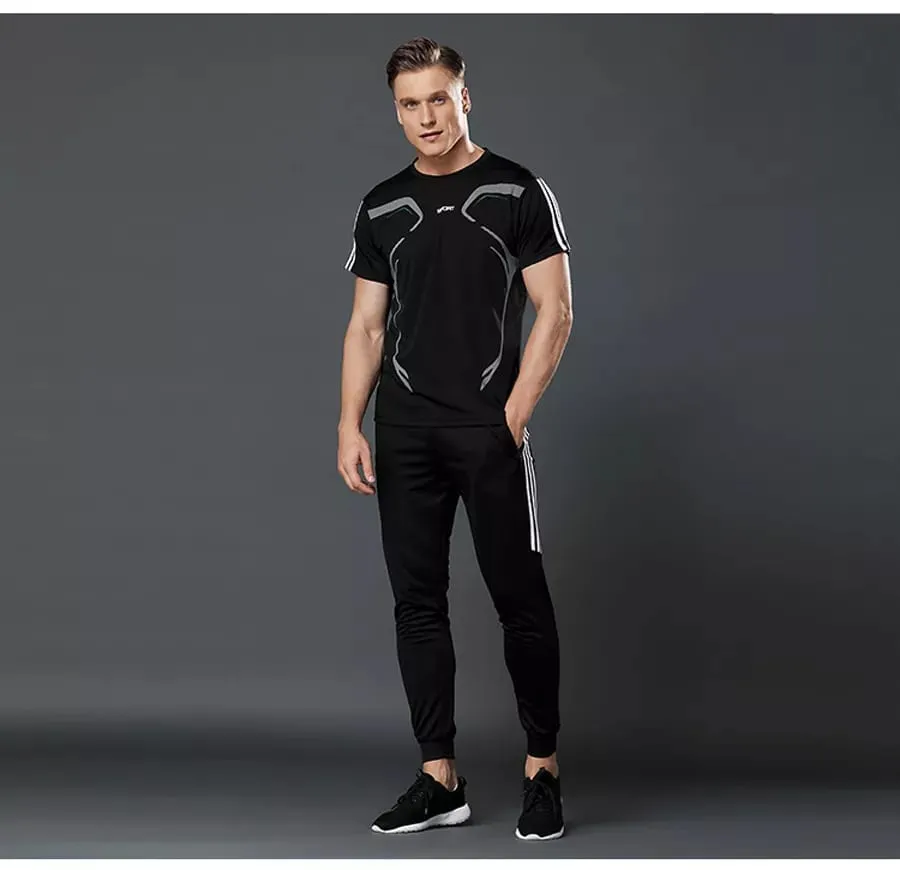 Picture of Stylish Sports T-Shirt & Trouser (2pc Set)
