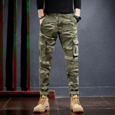 Picture of Designer Camo Cargo Pants
