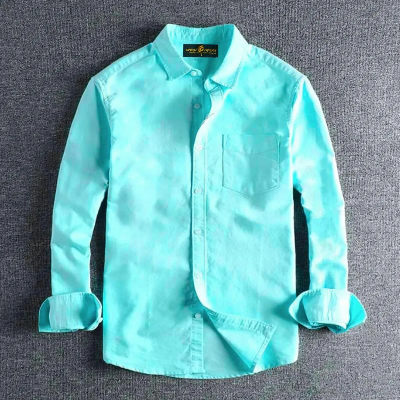 Picture of Men's Solid Colour Color Shirt( paste)
