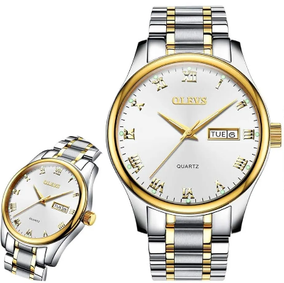 Picture of Olevs Luxury Men’s Quartz Watch (White )