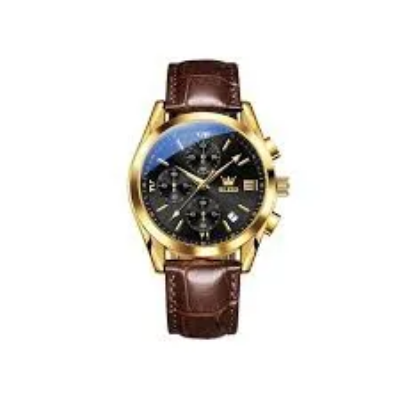 Picture of Artificial Leather Chronograph Wrist Watch For Men