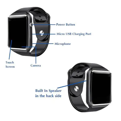 Picture of A1 Smart Mobile Watch SIM & SD Card Supported