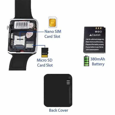 Picture of A1 Smart Mobile Watch SIM & SD Card Supported