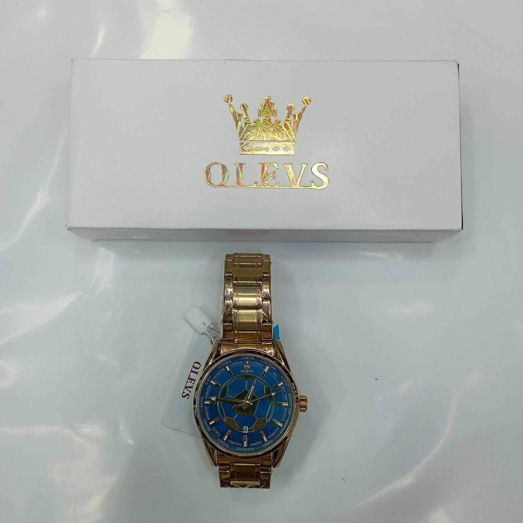 Picture of OLEVS 9949 Football Dial Men Business Sport Quartz Watch