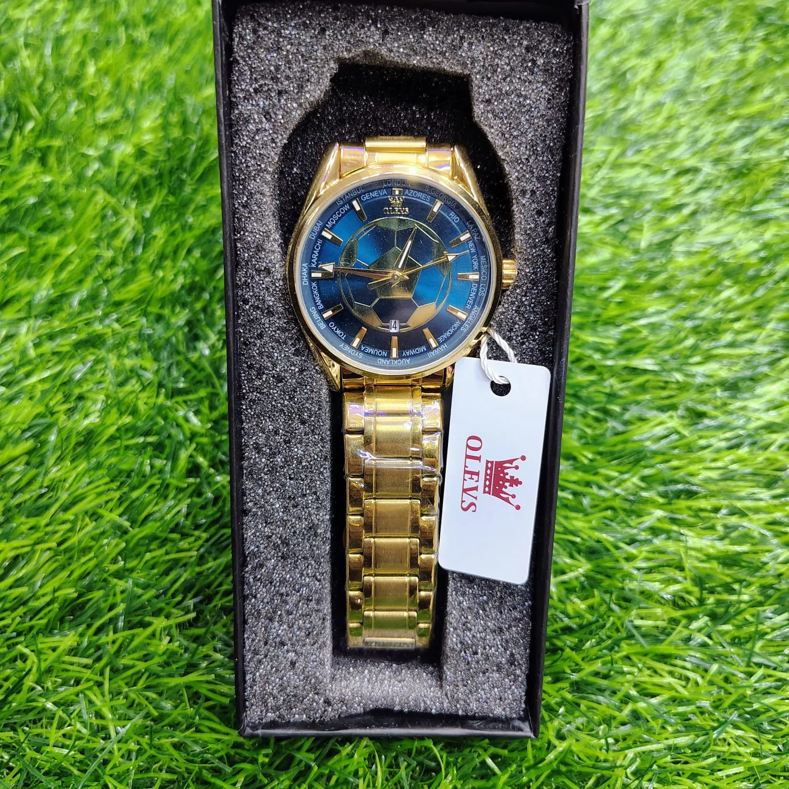 Picture of OLEVS 9949 Football Dial Men Business Sport Quartz Watch