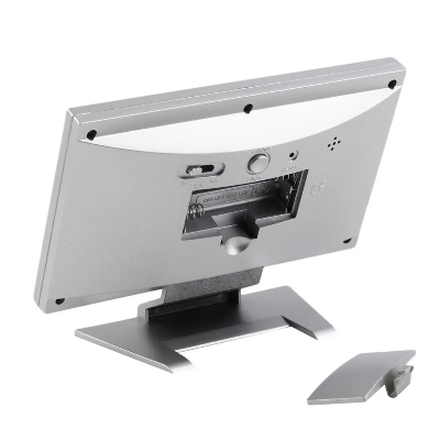 Picture of Digital LCD Clock with Calendar, Temperature Sensor, Alarm for Table and Study Desk