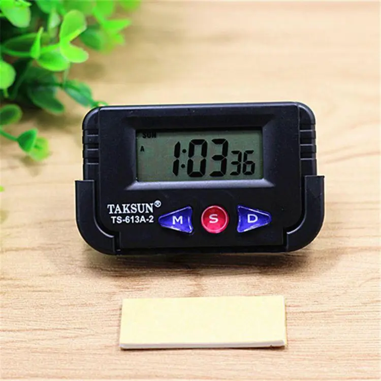 Picture of Taksun Ts-613A-2 Car Dashboard Alarm Clock and Stopwatch with Flexible Stand