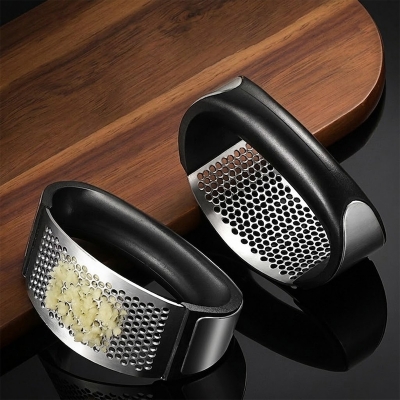 Picture of Kitchen Chopper Garlic Crusher Tools Garlic Press Garlic Crusher Squeezer Slicer Mincer Chopper Kitchen Gadget with Handle
