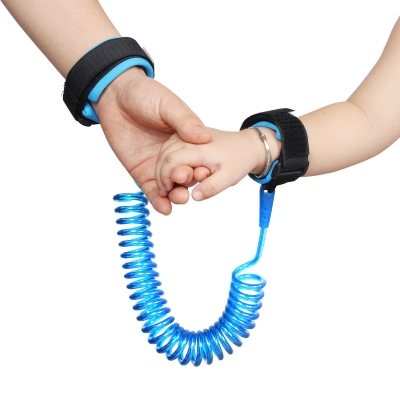 Picture of Children Anti-lost Rope Tow Belt Baby Safety Wrist Strap Child Anti-lost Walking Hand Belt(Blue)