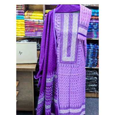 Picture of New Exclushive Collection High Qualitiey Cotton Printed Three Piece