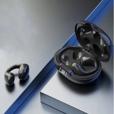 Picture of Painless Wear Ear-clip Earphones, Air Conduction, HiFi Stereo, Clip On Wireless Earphone, Touch Control Model LY22