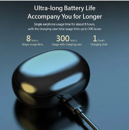 Picture of Painless Wear Ear-clip Earphones, Air Conduction, HiFi Stereo, Clip On Wireless Earphone, Touch Control Model LY22