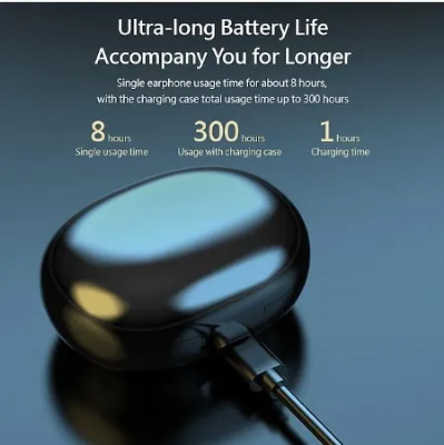 Picture of Painless Wear Ear-clip Earphones, Air Conduction, HiFi Stereo, Clip On Wireless Earphone, Touch Control Model LY22