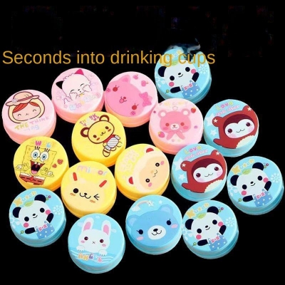 Picture of Portable Folding Cup Water Straw Foldable Travel Collapsible Cup(Multicolor)