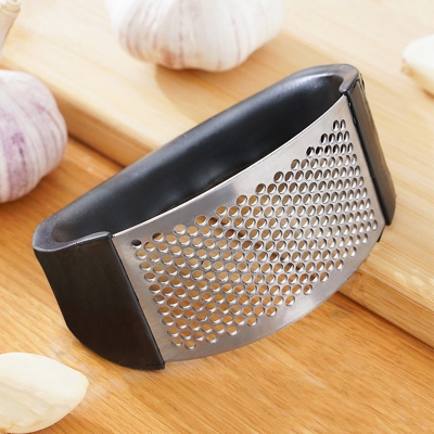 Picture of Kitchen Chopper Garlic Crusher Tools Garlic Press Garlic Crusher Squeezer Slicer Mincer Chopper Kitchen Gadget with Handle