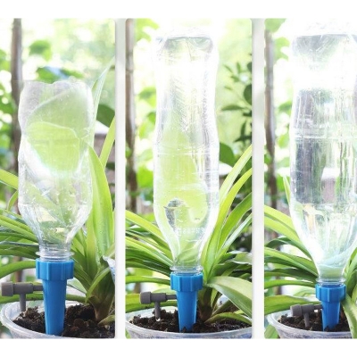 Picture of 5 Pcs Automatic Plants Water System With Adjustable or Automatic Drip Irrigation System Self Watering Spike for Flower Plants(Multicolor)