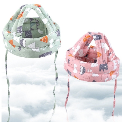 Picture of Baby Head Protector,Baby Helmet ,No Bumps and Soft Cushion,Adjustable Protective Cap Infant Baby Safety Helmet(Multicolor)