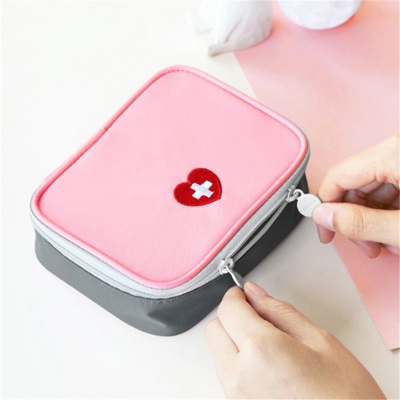 Picture of Travel Storage Bag New love Emergency Rescue Bag, Small Medicine Package, Epidemic , Korean Style Storage Medical