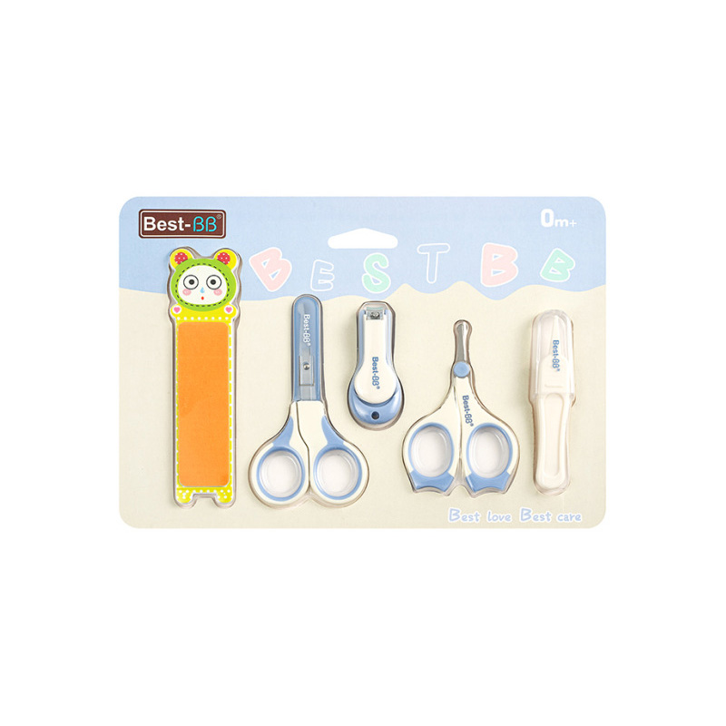 Picture of 10Pcs Set Baby Nail Trimmer Healthcare Kit Health Care Kit Portable Newborn Baby Grooming Kit Nail Safety Care Set