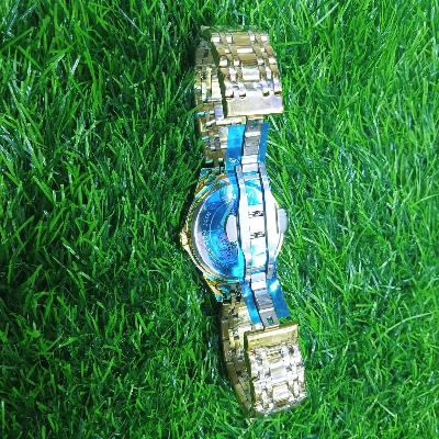 Picture of Butter Fly Lock OLEVS 9931G New Exclusive Design Quartz Watch for Men black Dail