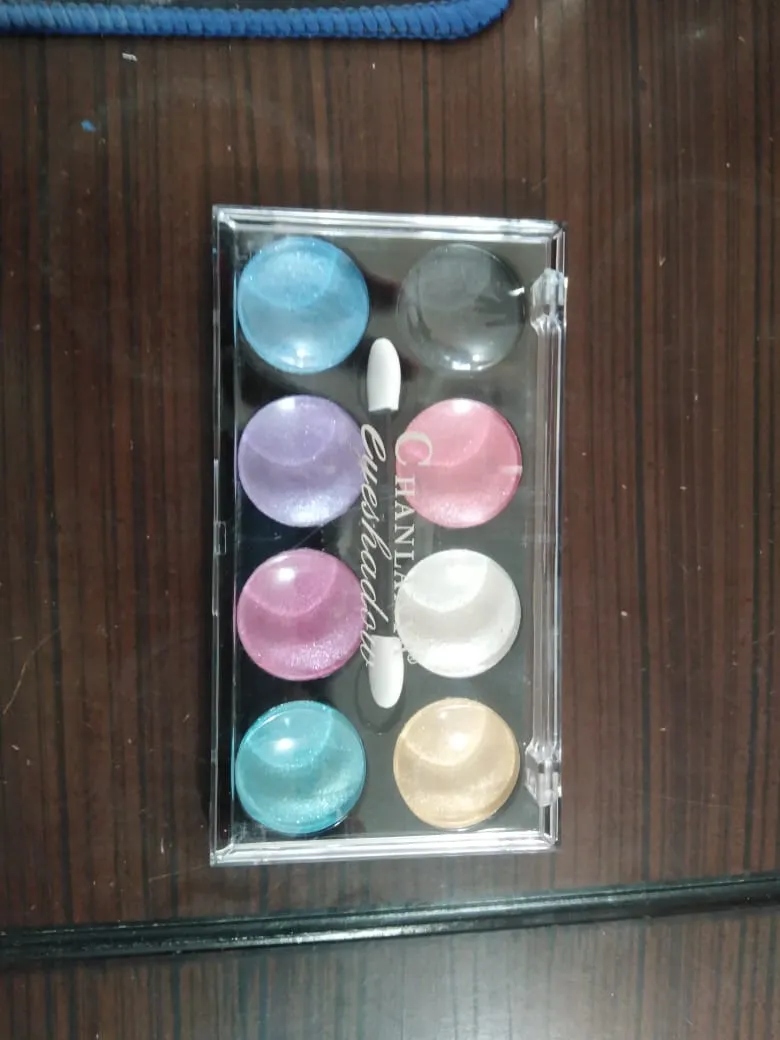 Picture of Chanlanya 8 Color Shimmer Eyeshadow