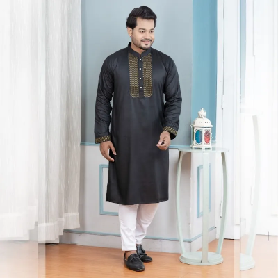 Picture of Semi long panjabi