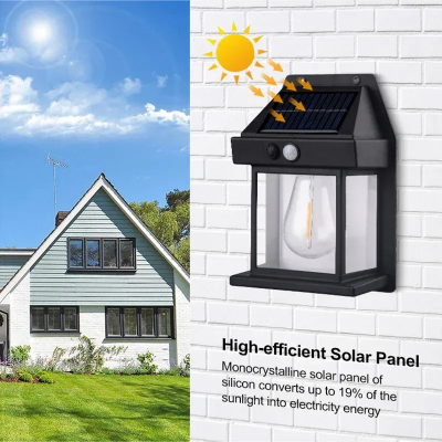 Picture of Outdoor Solar Wall Lamp Wall Light Villa Lighting Night Light