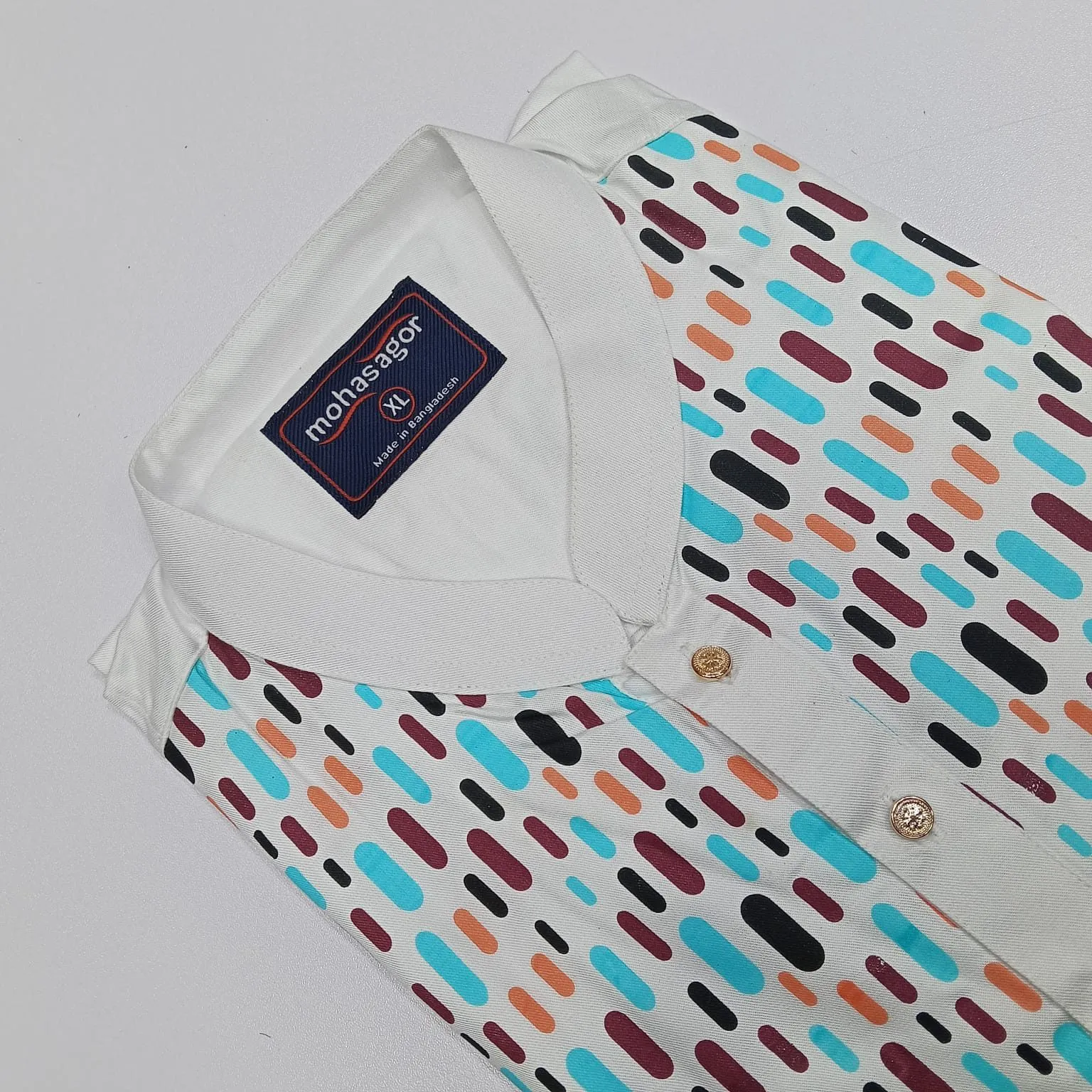 Picture of Colors Printed Stylish Semi Logn Panjabi