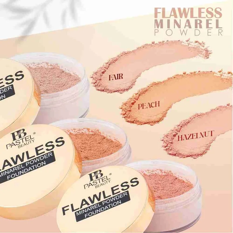 Picture of Pastel Beauty Flawless Mineral Powder Foundation (FAIR)