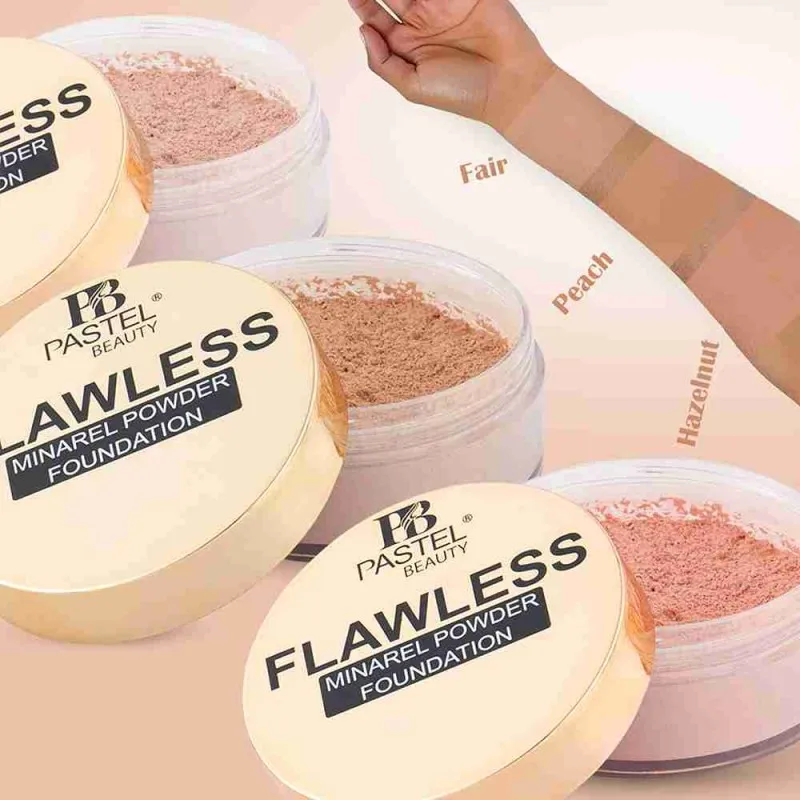 Picture of Pastel Beauty Flawless Mineral Powder Foundation (PEACH)