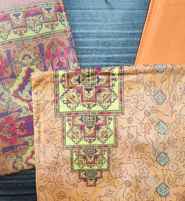 Picture of MALHAR 100% Premium cotton lawn digital printed 3 Piece