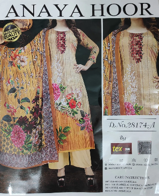 Picture of ANAYA HOOR Rigging Digital printed cotton 3 Piece