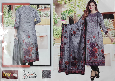 Picture of 100% Premium cotton digital printed 3 Piece