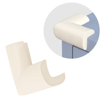 Picture of 4 Pcs Baby Proofing Corner Guards & Edge Protectors Pre-Taped Table Corner Protector Child Safety Furniture Bumper Sharp Corner(Multicolor)