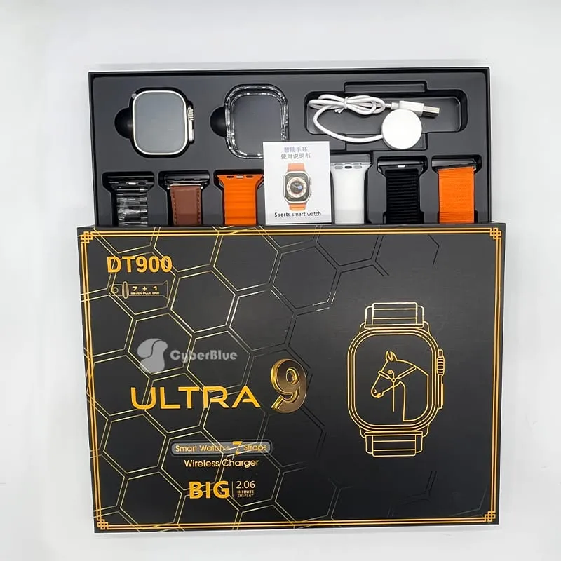 Picture of DT 900 Ultra SmartWatch With Free 7 Straps