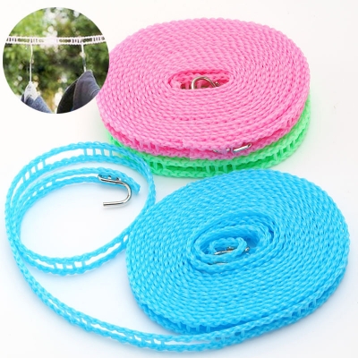 Picture of 5 Meter (16 Feet) Retractable Washing Line Clothes Drying Rope or Outdoor Clothes Drying Rope(Multicolor)