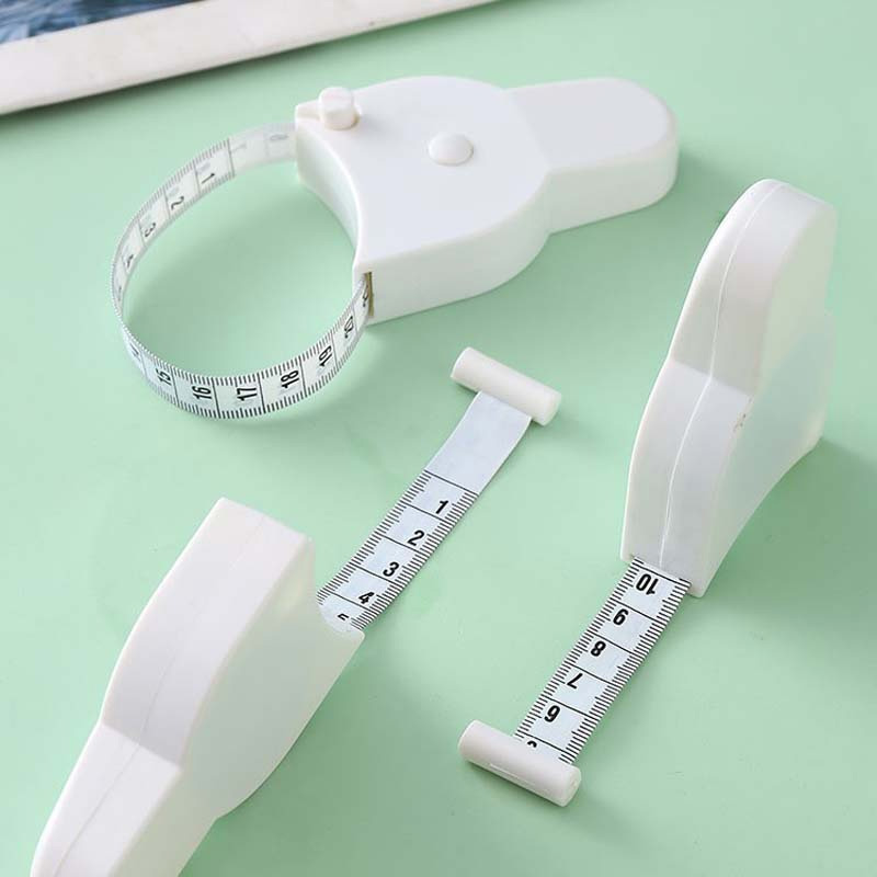 Picture of Y-shaped Tape Measure Waist Circumference Measuring Ruler Automatic Soft Ruler Handle Tape Measure(Multicolor)