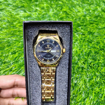 Picture of BINBOND 2521 Luxury Brand Luminous Quartz Watch For Men (golden black)