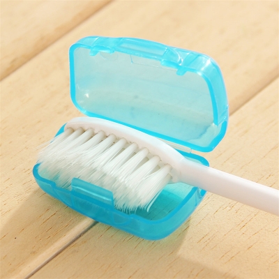 Picture of 5 Pcs Outdoor Travel Toothbrush Head Dust Protector Cover / Portable Washing Toothbrush Box(Multicolor)