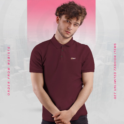 Picture of Men's Cotton Polo Shirt