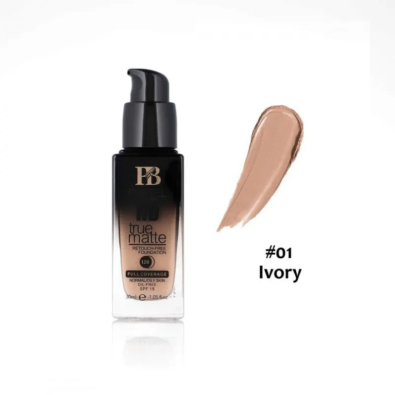 Picture of PASTEL BEAUTY HD True Matte Foundation - 30ml