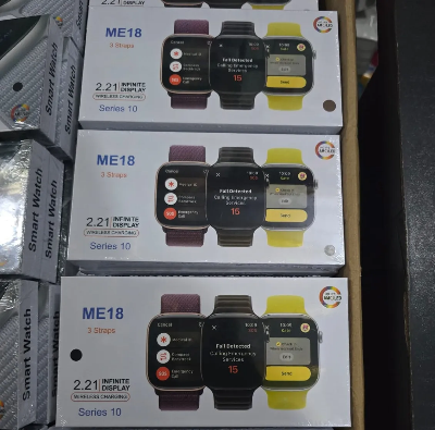 Picture of ME 18 Smart Watch 3 strips 2.21 Infinity display Wiewless charging series 10